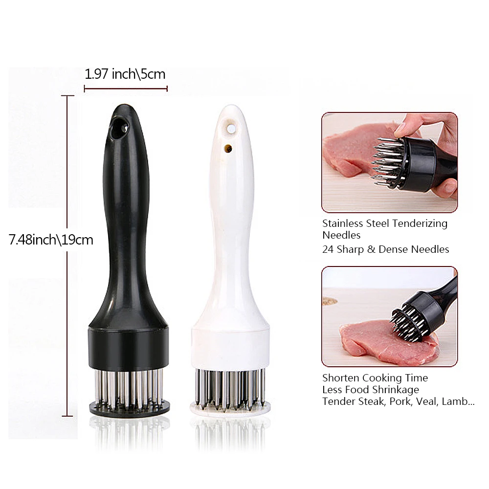 Профессиональные инъекторы мяса Tenderizer иглы с нержавеющей стали pouners для стейка кухонные инструменты Прямая поставка кухонные аксессуары