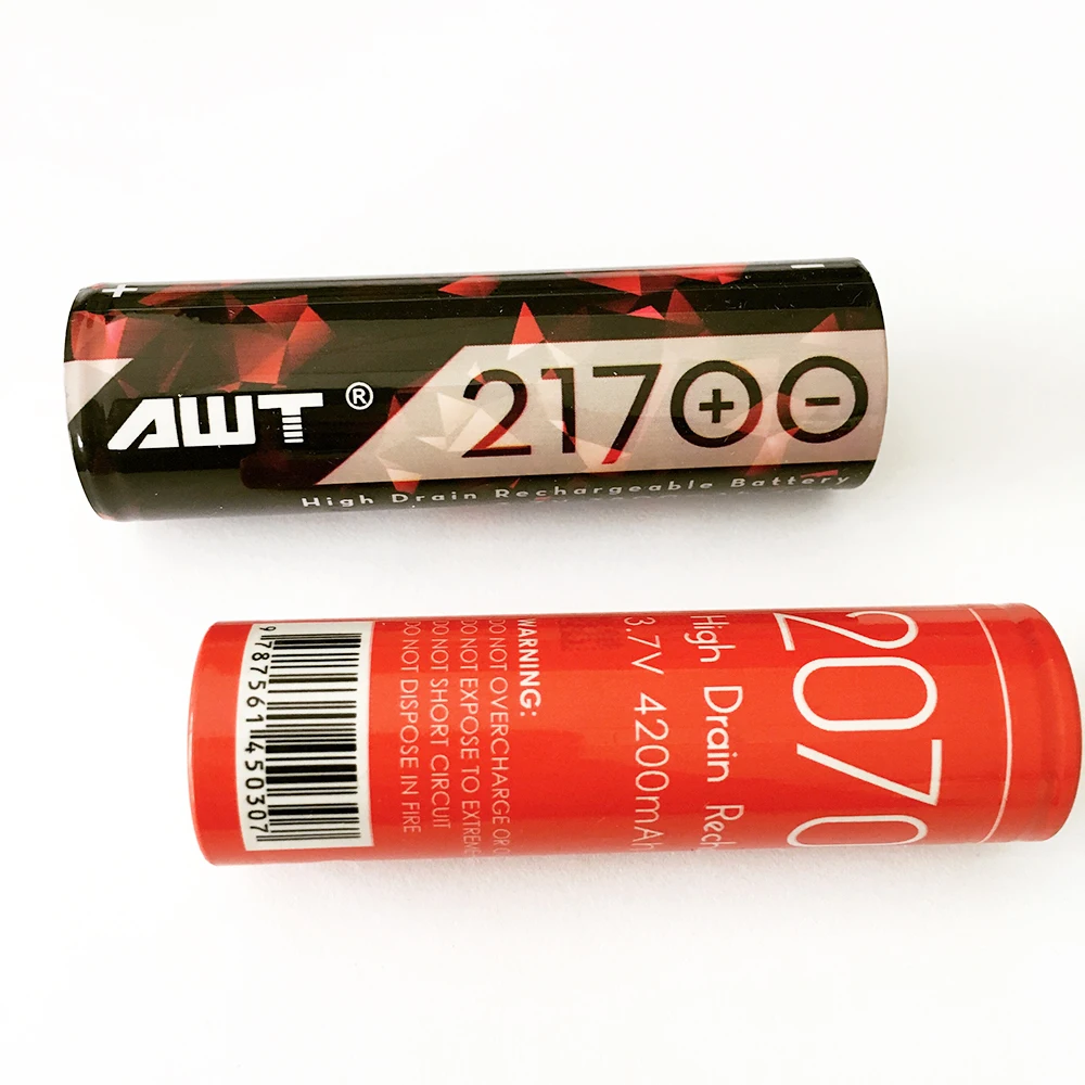 AWT 21700 батарея 4800mAh 35A 3 7 V литий ионная аккумуляторная мощный аккумулятор для Vape