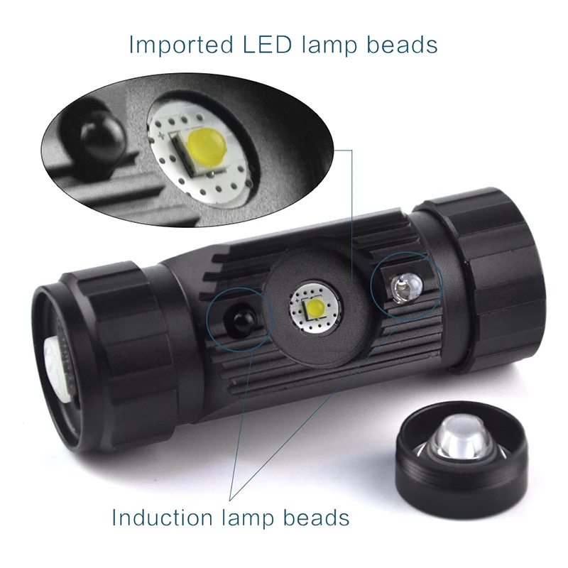 boruit xpe led mini farol ir sensor 04