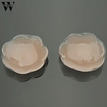 1 пара сексуальных подушечек для бюстгальтера, многоразовые силиконовые подушечки для грудных лепестков, наклейки на грудь, невидимая накладка на сосок, восхитительное нижнее белье