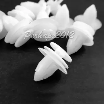 

100x Nylon Door Trim Panel Retainer for Chrysler 6505292AA Vans 1998-On