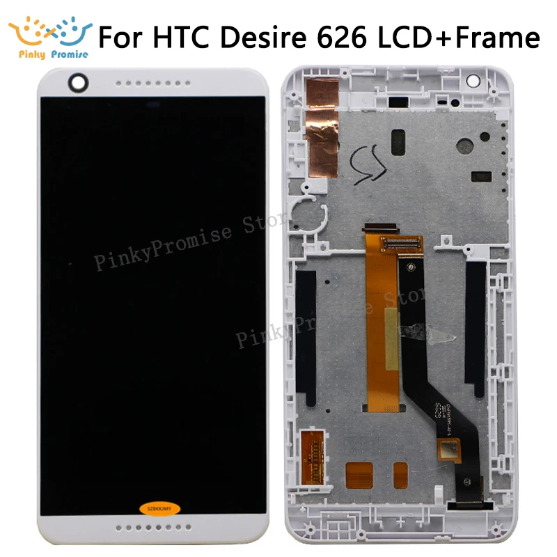 Для htc Desire 626G lcd для htc 626G Дисплей сенсорный экран дигитайзер сенсор стеклянная рамка 626 lcd 626W(не для D626S 626PH