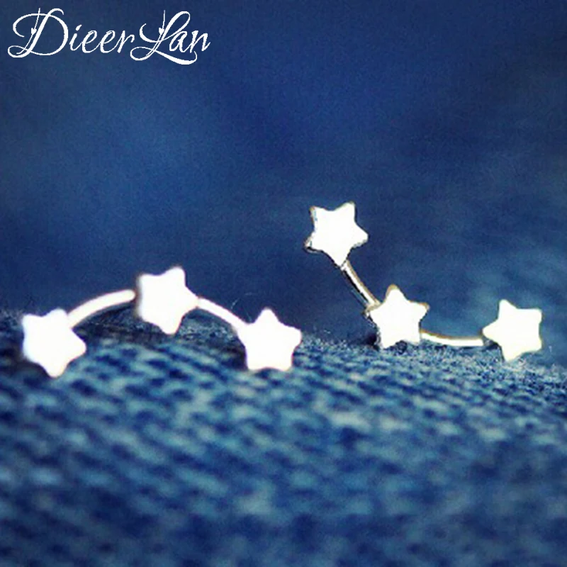 

New Arrivals 925 Sterling Silver Star Earrings For Women Hot Fashion Jewelry sterling-silver-jewelry pendientes