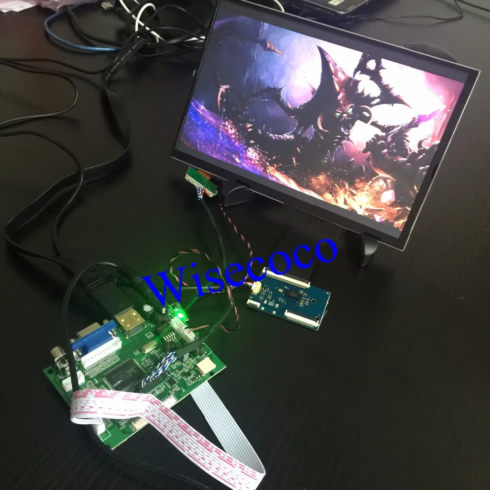 

10.1 Inch IPS HDMI Monitor 1280*800 HD LCD Screen Display Capacitive touch panel driver board for Raspberry Pi