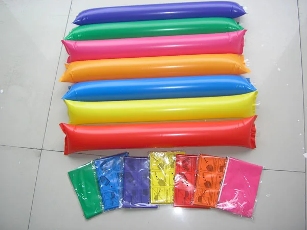 

Inflatable Cheering Sticks Clapper for sports meet football Soccer basketball tennis swim match games event