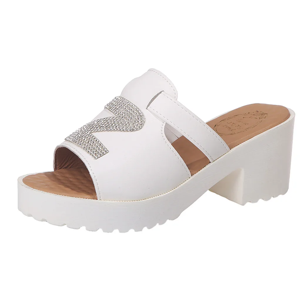 

Women's summer casual fashion slippers heel female platform shoes outdoor slippers ladies large size slippers buty damskie