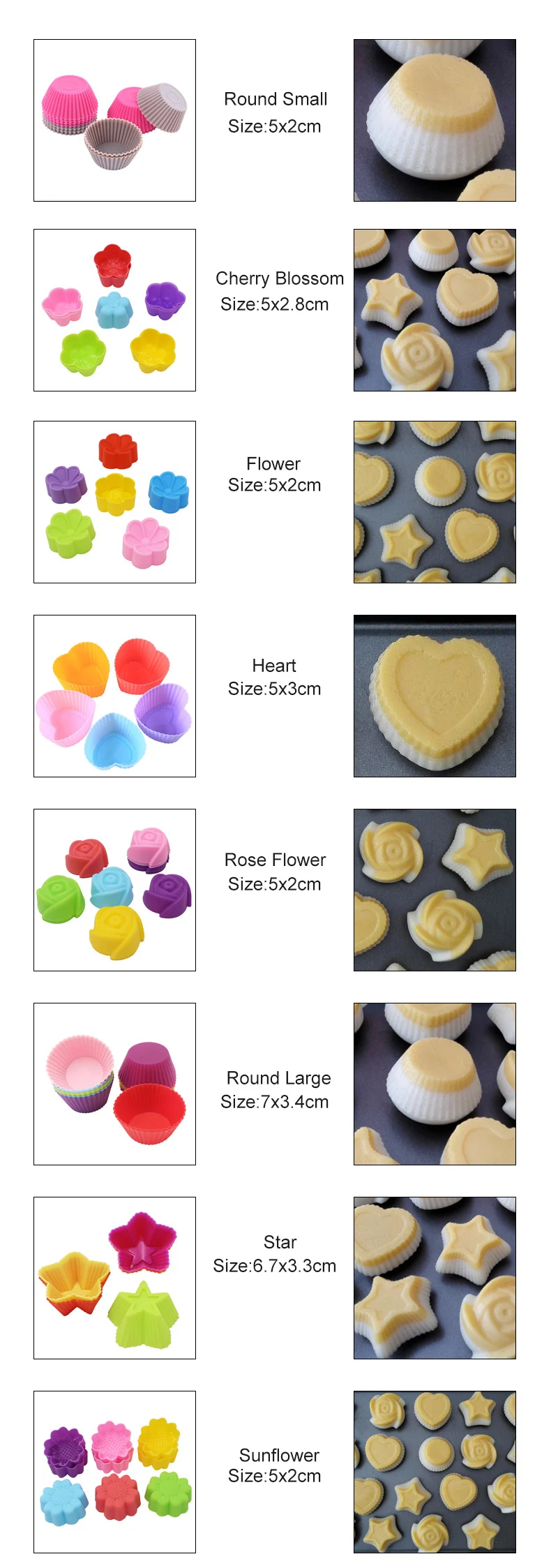 CUPCAKE SILICONE MOLD