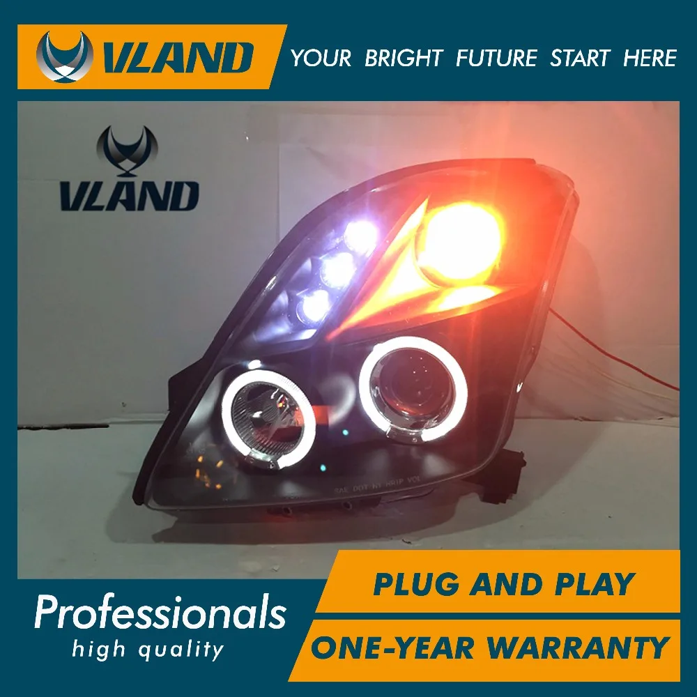 VLAND фабрика для автомобиля фара Swift светодиодный фар 2005 2006 2007 2008 2009 2010 головного