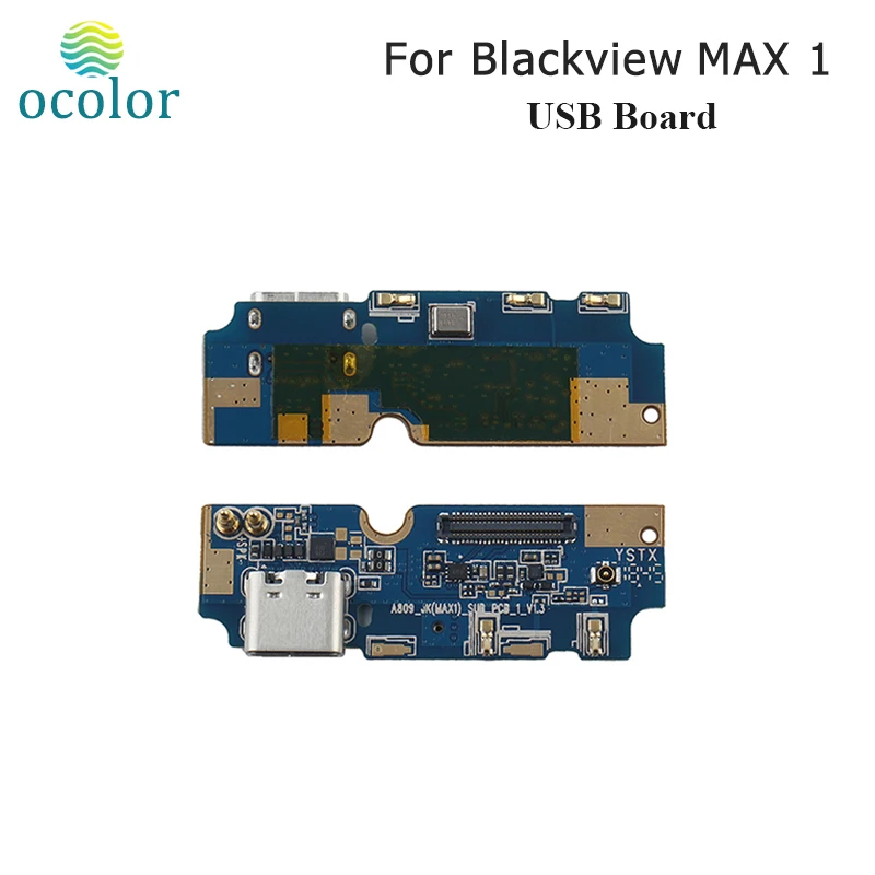 Ocolor для Blackview MAX 1 USB плата вилка контроллера заряда крепление Сменные аксессуары телефонов|Шлейфы мобильных