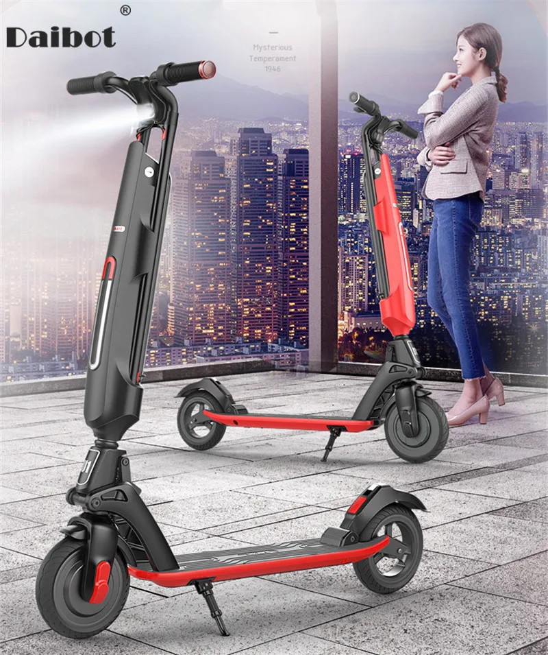 Daibot мини электрический скутер два колеса 8 5 дюймов 36В 300 Вт - Цена: 50 515,02 руб.
