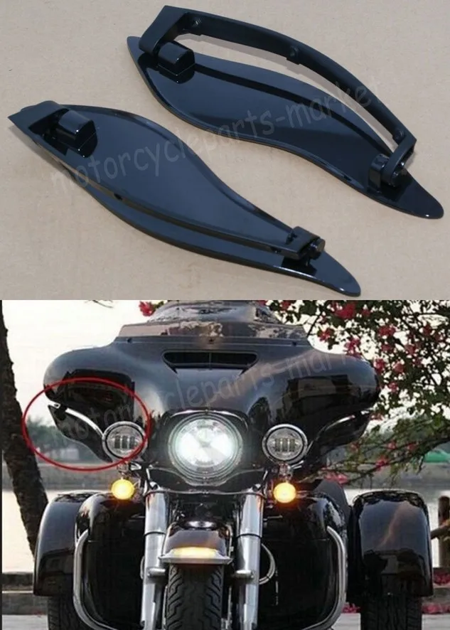 

Batwing Fairing Custom Side Wing Deflector case for Harley 14-16 Electra Street Glide