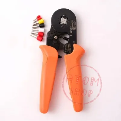 

HSC8 6-4 MINI-TYPE SELF-ADJUSTABLE CRIMPING PLIER 0.25-6mm2 AWG 23-10 terminals crimping tools multi tool pliers HSC8