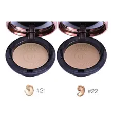 Натуральная пудра для макияжа Foundation sbrighten отбеливающий консилер контроль масла прессованная пудра со спонжем макияж Новинка