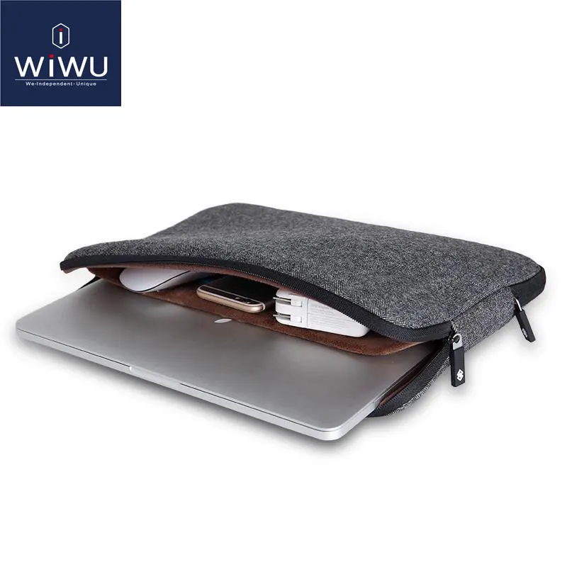 Чехол для ноутбука WIWU 2020 15 6 дюйма мягкий ударопрочный чехол MacBook 11 12 внутренние