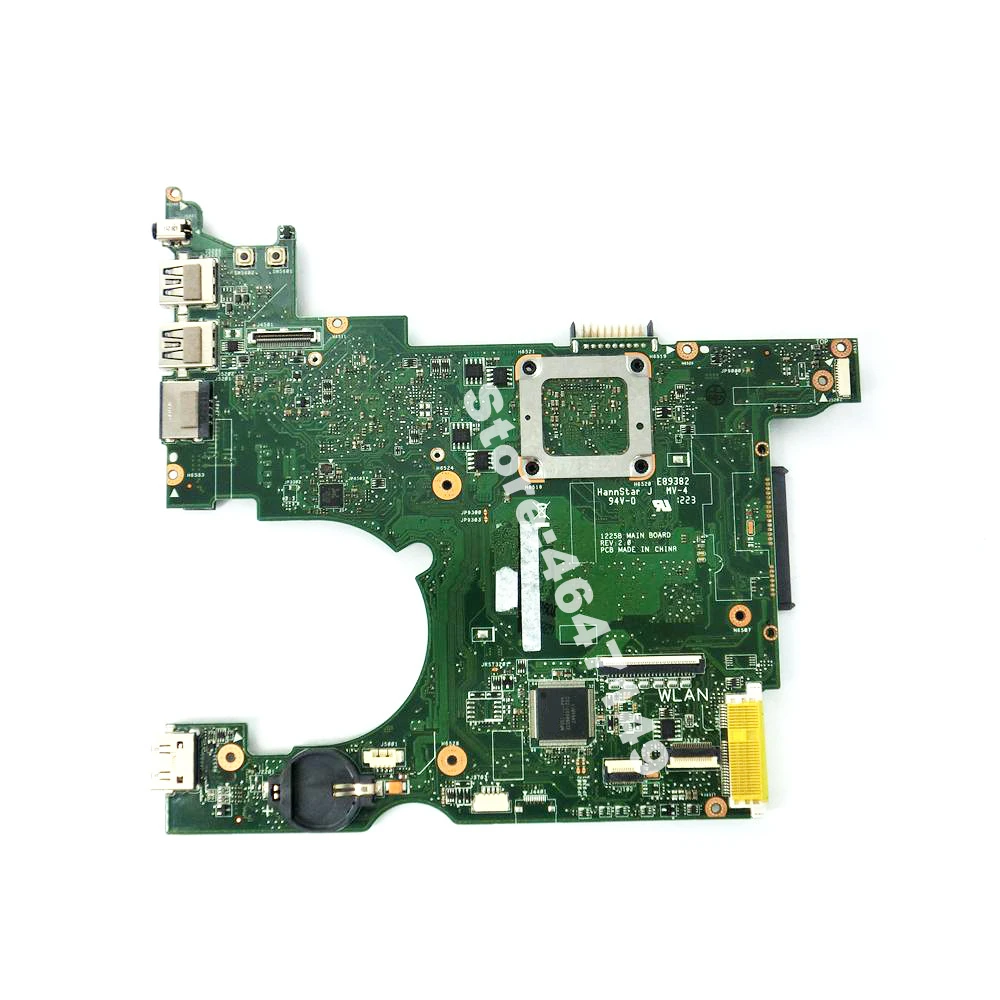  1225B With 4GB RAM Mainboard REV 2.0 For ASUS 1225 1225B Laptop motherboard DDR2 USB 3.0 100% Teste
