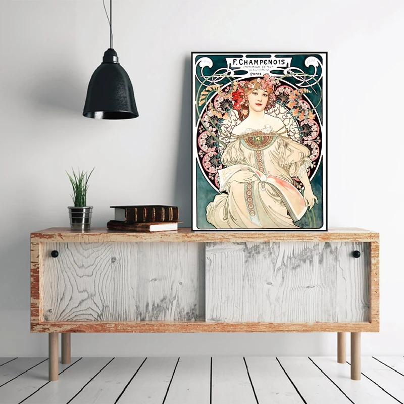 Alphonse Mucha Vintage Print-PH2145