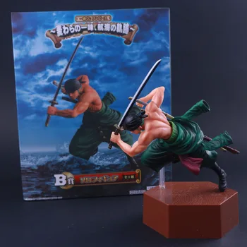 

New Style Banpresto Ichiban Kuji Anime ONE PIECE Roronoa Zoro Fighting Action Figure Doll Model Collection Brinquedos Figuras