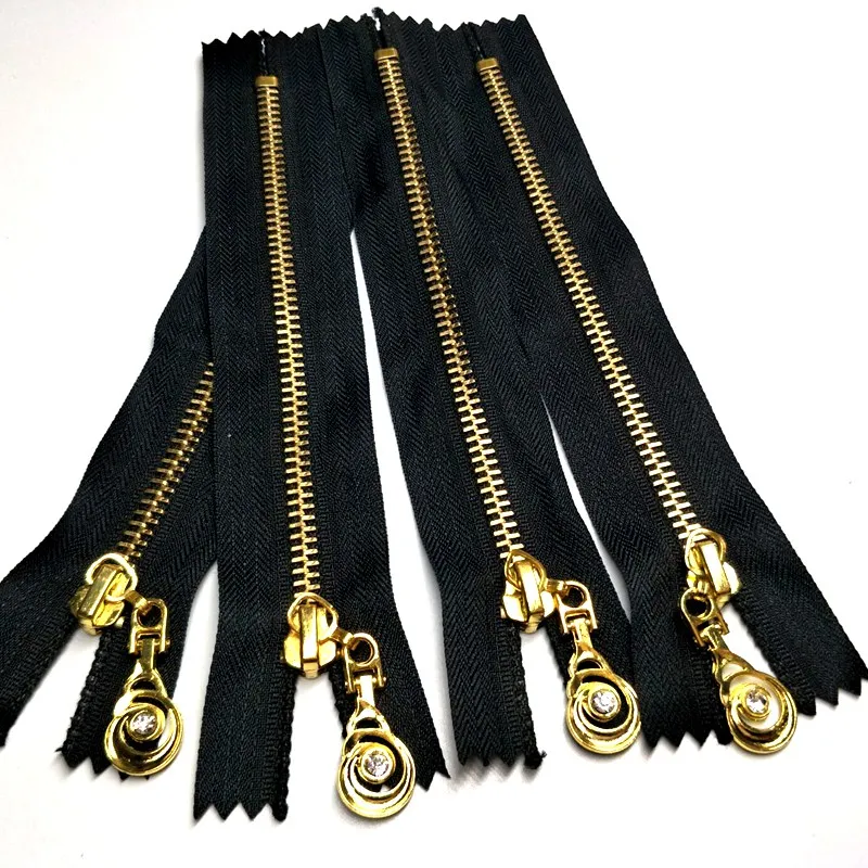 HL 5 шт. 16,5 см золотые металлические молнии закрытые сумки сапоги Швейные аксессуары
