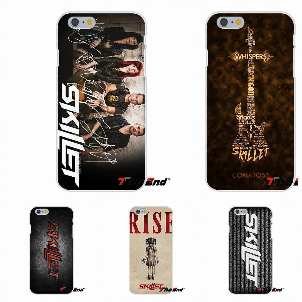 Для Samsung Galaxy S3 S4 S5 MINI S6 S7 edge S8 Plus Note 2 3 4 5 John Cooper Skillet рок логотип постер чехол