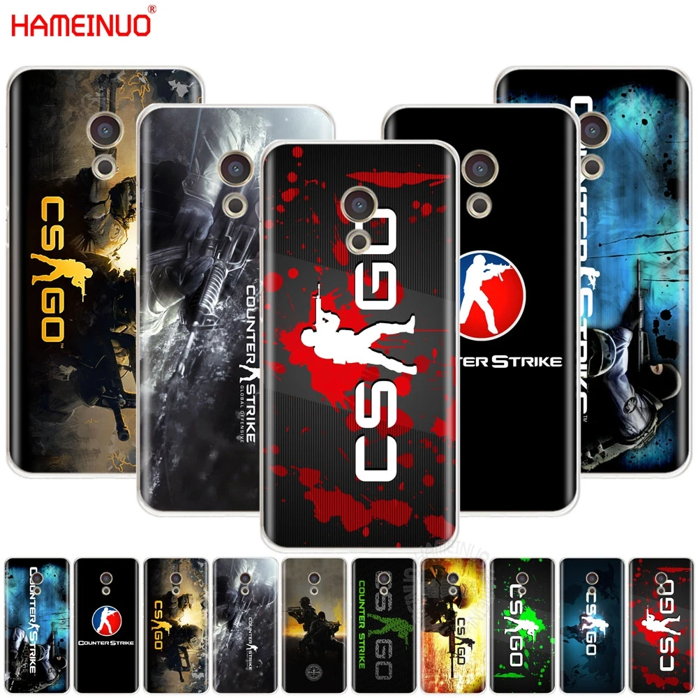 Крышка HAMEINUO Counter Strike cs go для Meizu M6 M5 M5S M2 M3 M3S MX4 MX5 MX6 PRO 6 5 U10 U20 note plus|Бамперы| |