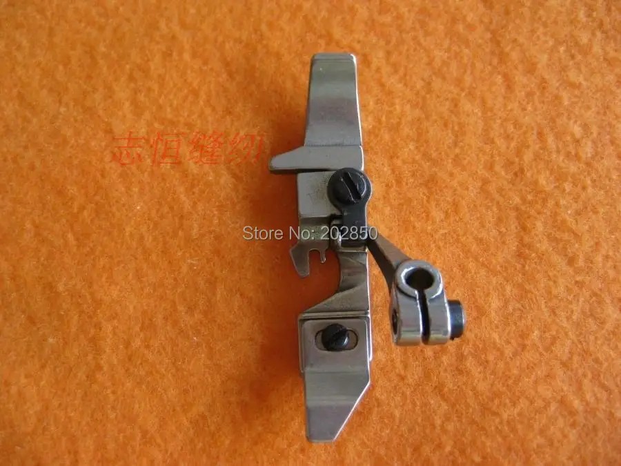 Industrial Overlock Sewing Machine Presser Foot,Narrow,For Siruba 747 Or Pegasus 700 Four Thread Type, To Sew Zippers,2PCS/Lot