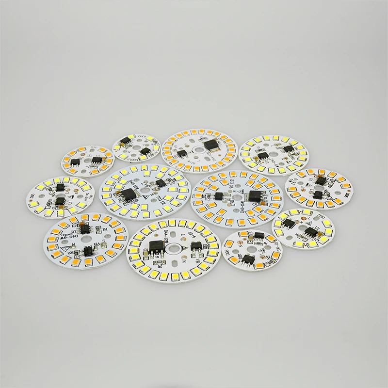 Светодиодный SMD чип Smart IC 3 Вт 5 7 9 12 15 SMD2835 светодиодный прожектор с бусинами AC220 в