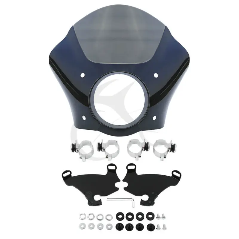 Gauntlet Fairing Lock Mount Kit For Harley Dyna 72 Low Rider Sport Glide FXRS FXDL FXD