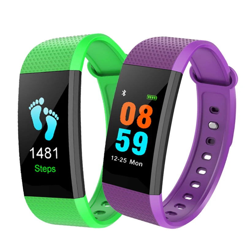 

RAVI I9 Smart Watch OLED Touch Screen Health Heart Rate Blood Pressure Fitness Sports Tracker Silicone Smartwatch for Men Women