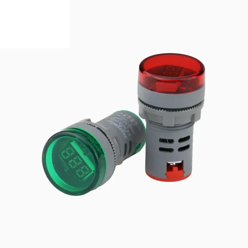 LED Voltmeter Voltage Meter Indicator Pilot Light Ammeter Ampermetre 60