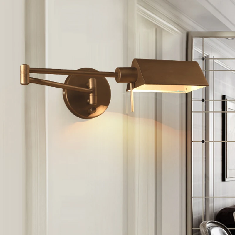 led Wall Picture light Industrial Adjustable Wall Light Antique Bronze Lamps Wrought Iron Wall Lights Rustic Wall Lamp Bedroom led Wall Picture light Industrial Adjustable Wall Light Antique Bronze Lamps Wrought Iron Wall Lights Rustic Wall Lamp Bedroom