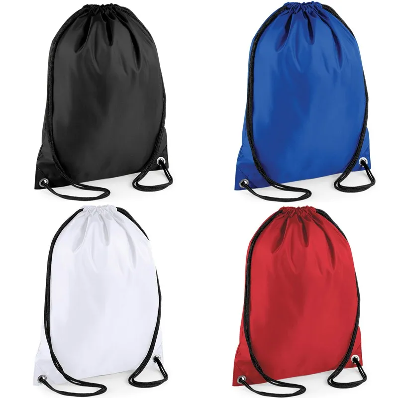 2016 Waterproof Nylon Storage Bags Drawstring Backpack Baby Kids Toys Travel Shoes Laundry Lingerie Makeup Pouch