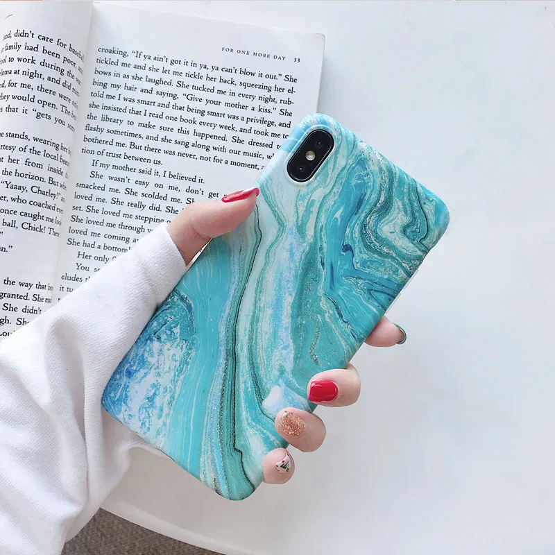 Art Flowers Marble Case For Samsung A40 A50 A70 Cover For Samsung S10E S10 S9 S8 Plus Silicone TPU Case Flower Soft Silicon