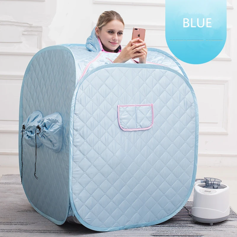  STEAM SAUNA BATH Home Sauna 4L 2KW 220V Steam Life Cabin Portable Sauna Therapy Detox Lose Weight D