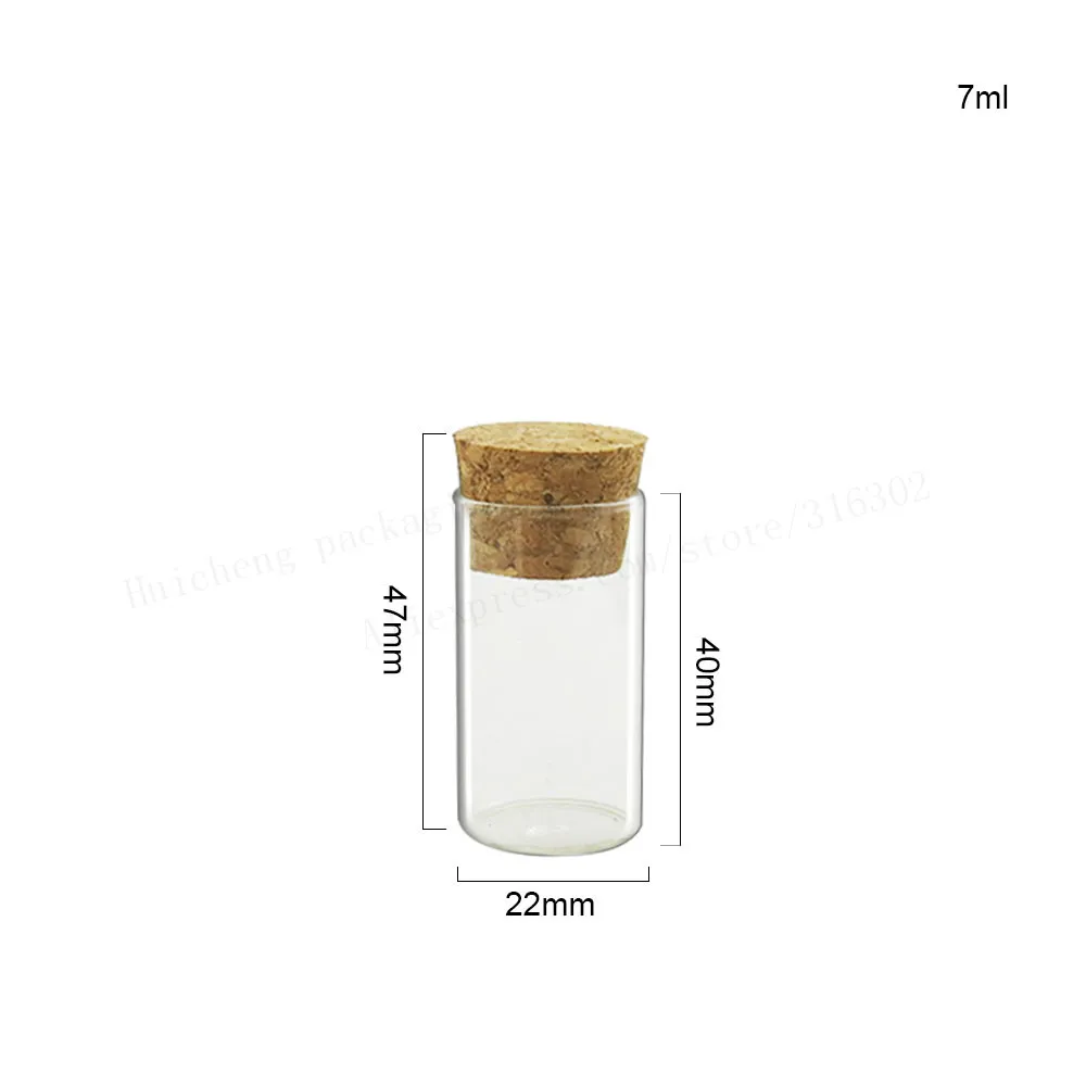 50X4 мл 5 7 мл 18 22 мл Стекло трубки(с крышкой) Малая трубка пробка для стеклянной бутылки пробкой флаконы для ювелирных изделий, бисер, Дисплей