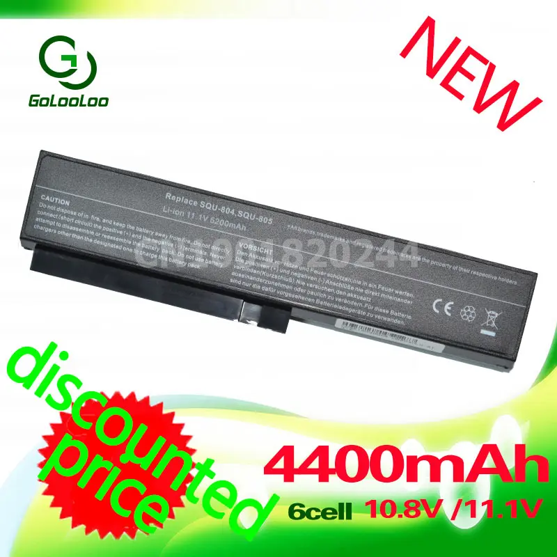 Golooloo ноутбук Батарея для LG R510 3UR18650 2 T0144 T0412 T0188 R410 R560 R580 Тетрадь Casper TW8 серии|laptop
