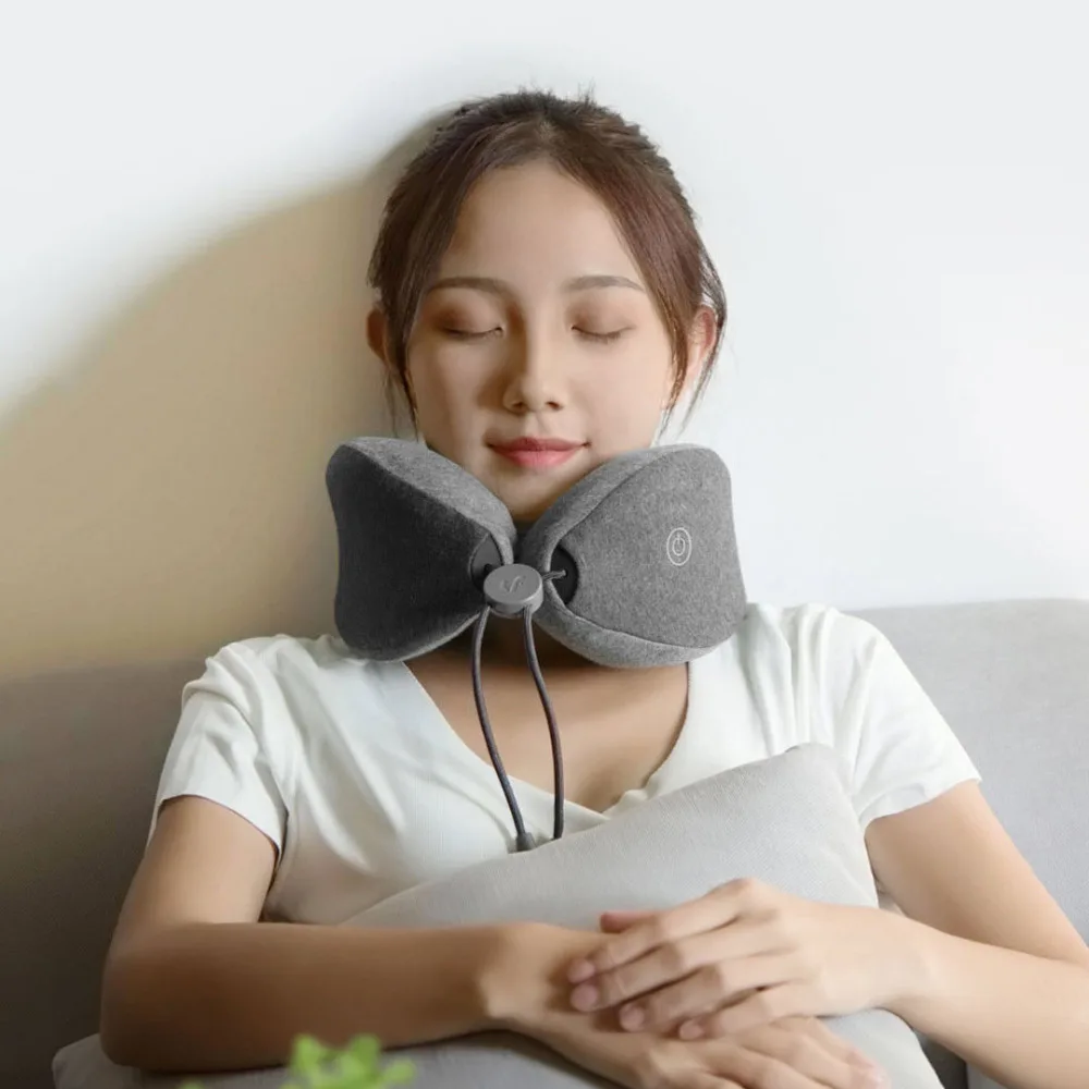Xiaomi Mijia LF подушка-массажер шейный Инструмент Электрические Наплечные массажеры для спины и тела Инфракрасный сон для офиса дома путешествия