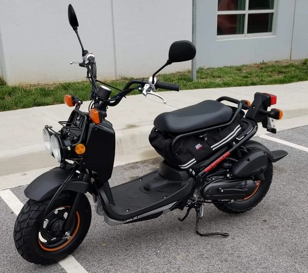 Honda Ruckus Zoomer 2010 - 2019: Waterproof Bag Under Seat Cargo Storage - KEMiMOTO Motorcycle Rear Back Seat Luggage image 3