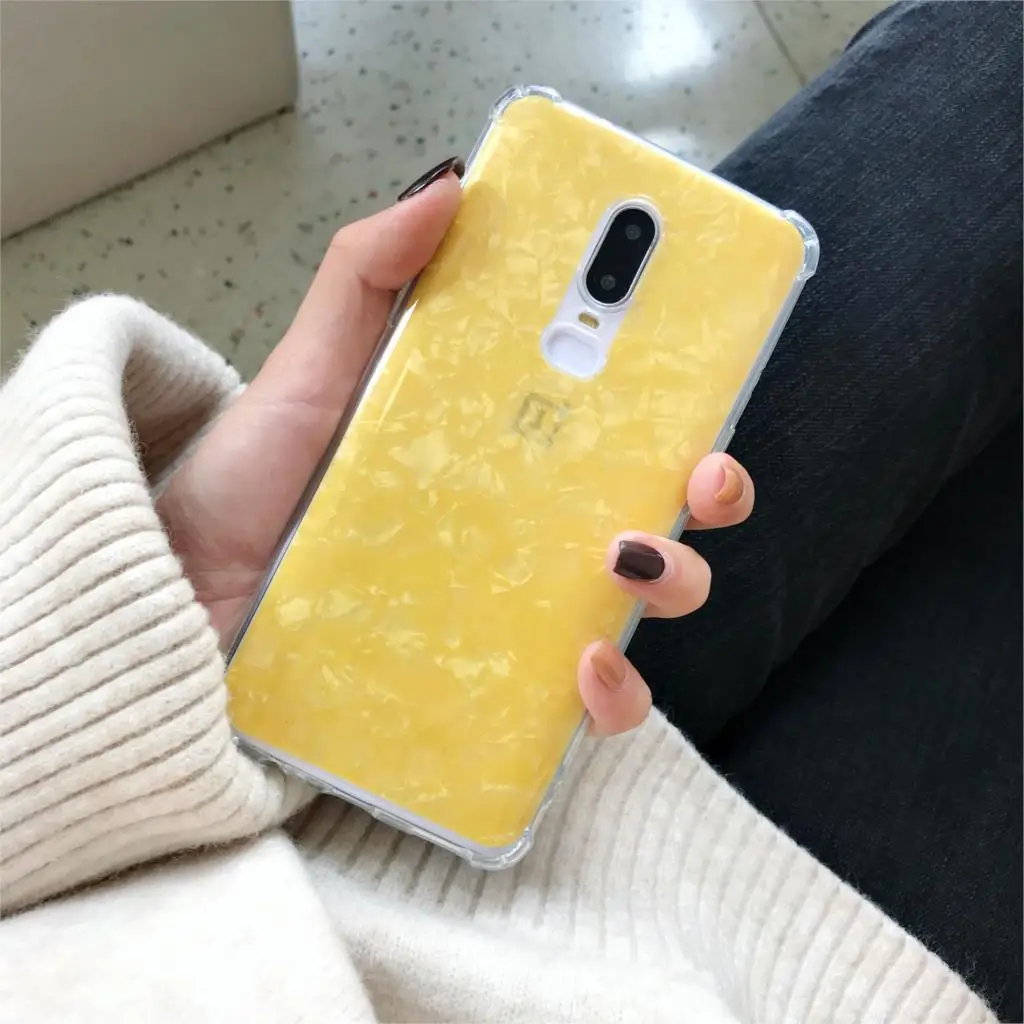 Противоударный мраморный защитный силиконовый чехол из ТПУ для OnePlus 6 6T 5T 7 Meizu M5 M6