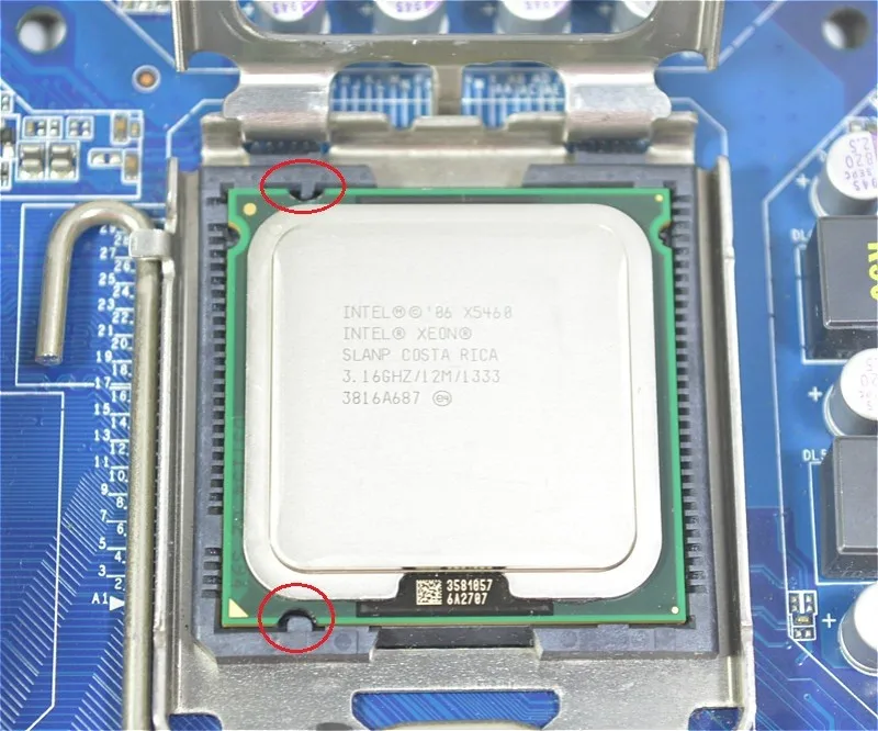 Процессор Intel Xeon x5460 3,16 GHz 12M 1333Mhz cpu работает на материнской плате LGA 775