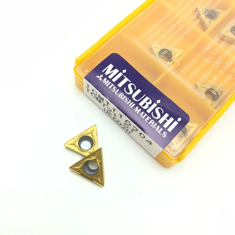 

10PCS TCMT110204 UE6020 US735 VP15TF Carbide Inserts Internal Turning Tool TCMT 110204 Lathe Tool CNC Cutter