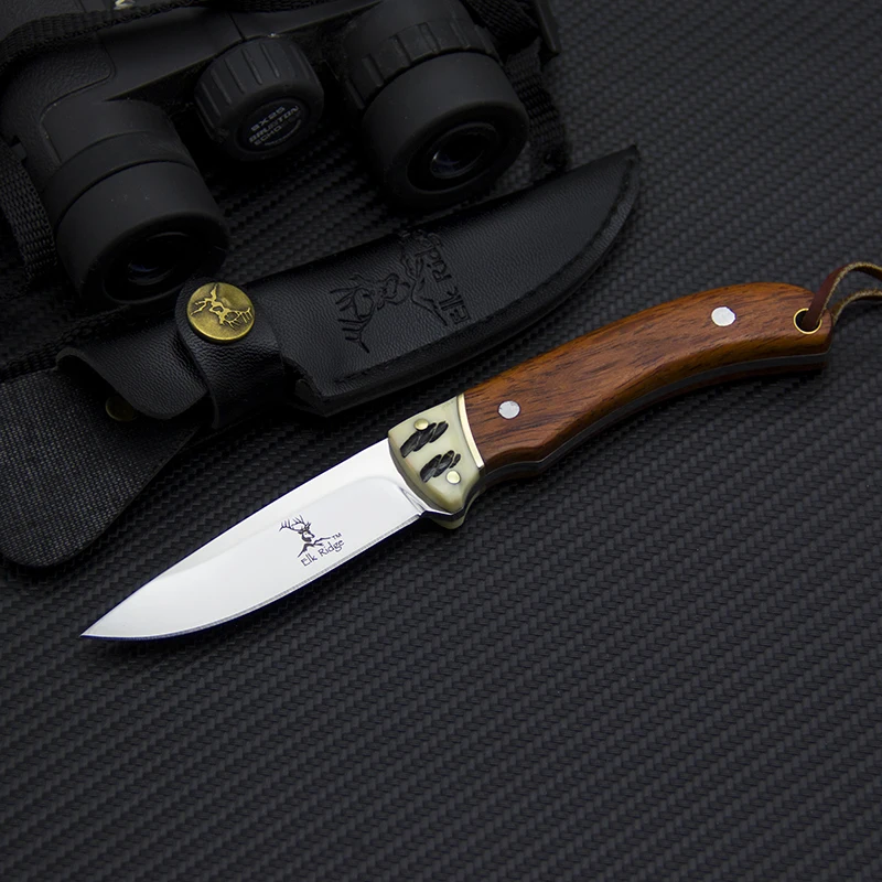 EDC Fixed Blade Knife Elk Ridge Tactical Utility Knife Outdoor Straight
