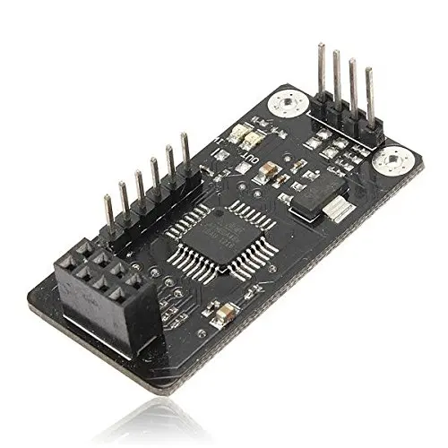 

ATMEGA48 With NRF24L01 Chip Wireless Shield Module SPI To IIC I2C TWI Interface