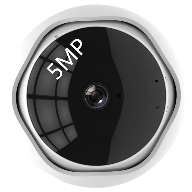

5MP XM 360 degre Panoramic Camera IP Wireless Network WiFi Fisheye Security IP Camera Built-in MIC wifi camera