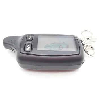 

TW9030 Key Fob TW9030 LCD Remote Control KeyChain Tamarack For Vehicle Security 2 way Car Alarm System Tomahawk TW9030