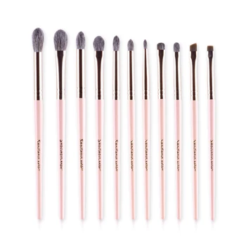 

Professional Handmade Makeup Brushes Set Soft Natural Goat Horse Hair Eye Shadow Blending Eyebrow Eyeliner Brush Make Up Brush