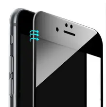 9H 3D Curved Edge Full Cover Mobile Phone Tempered Glass Front Screen Protector Protective Film for iphone 6/6s 6plus 7 7plus