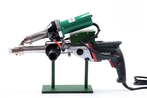 

New Practical 1020W high weldig speed Handheld Plastic extrusion Welding machine pvc Vinyl extruder welder gun YST610A