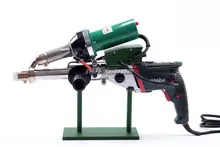 New Practical 1020W high weldig speed Handheld Plastic extrusion Welding machine pvc Vinyl extruder welder gun
