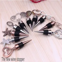 Пробка для бутылки вина металлические прозрачные кристаллы из горного хрусталя бар инструменты аксессуары вакуумная пробка для бутылки герметичная Прямая