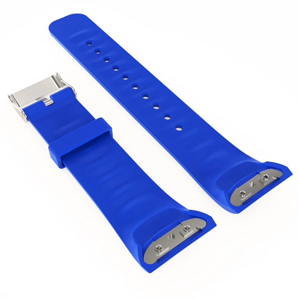 ZENHEO, ремешок для часов, роскошные спортивные силиконовые часы, сменный ремешок для samsung gear Fit 2 SM-R360, спортивный ремешок для часов, браслет - Цвет: blue